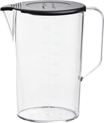 Bamix Miksekanne med lokk 0,1 L - Transparent Stavmiksertilbehør 3002.002