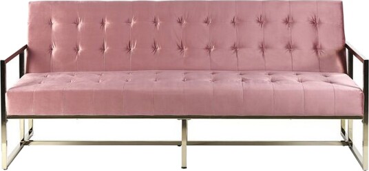 Ordsbo 3 seter Sovesofa Fløyel / Rosa
