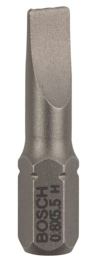 Bosch Skrutrekkerbits, ekstra hard S 0,8x5,5, 25 mm