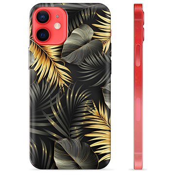 iPhone 12 mini TPU-deksel Gulde Blader