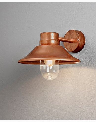 Konstsmide Vega vegglampe E27 kobber 1733931-04-0 1733931-02-0