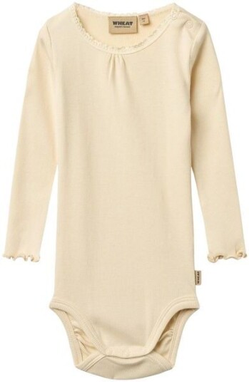 Wheat Lotta rib lace body Barely Apricot 80
