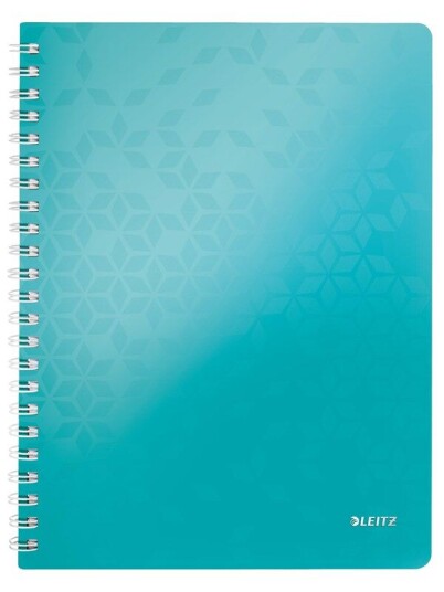 Leitz Notatbok WOW PP A4 Linjer 80 ark