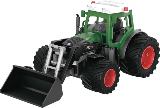 Vestergaard Group MX RC Anleggstraktor Med Skuffe Fjernstyrt 2,4 GHz 3,7 V Li Ion Grønn