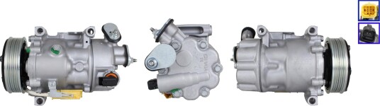 AC-kompressor ELSTOCK 51-1131