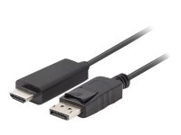 KABEL DISPLAYPORT(M) V1.1 ->HDMI(M) 1M CZARNY LANBERG