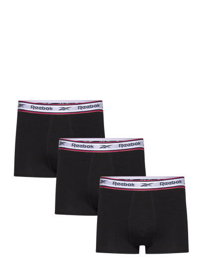 Reebok Performance Mens Reebok Trunk Barlow 3Pk - Black - M Reebok Performance Mens Reebok Trunk Barlow 3Pk - Black - M