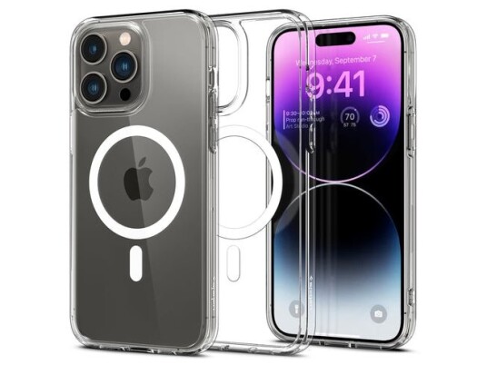 Spigen Crystal Hybrid, Etui, Apple, Iphone 14 Pro, 15,5 Cm (6.1"), Gjennomsiktig