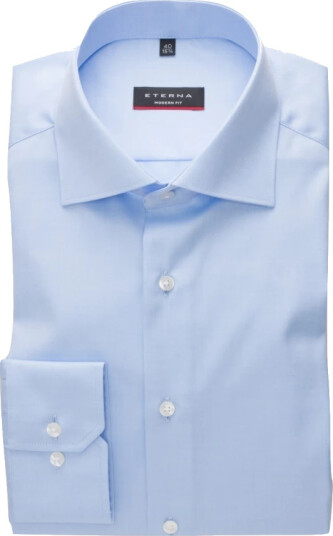 Eterna Herre Skjorter Blå 3XL,
