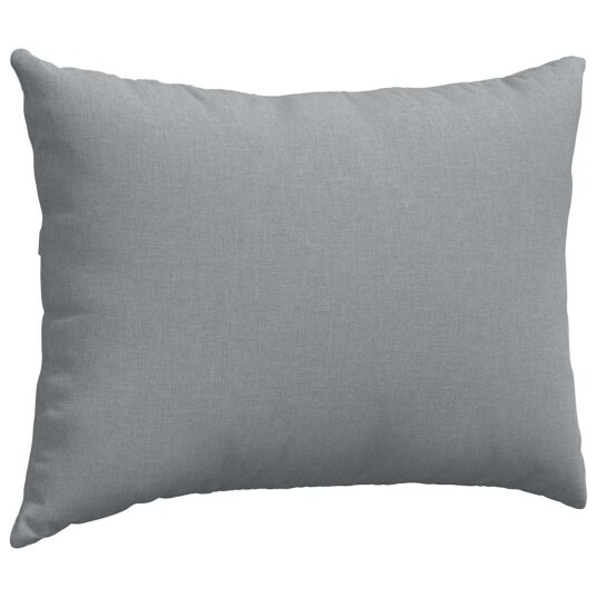 Sofaputer 2 pcs Lysegrå 70 x 50 cm stoff