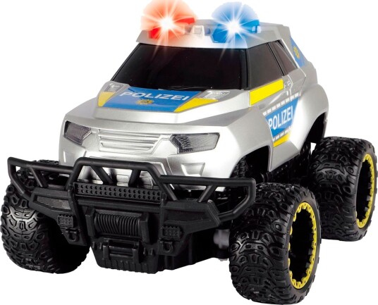 Dickie RC Politibil Offroader Fjernstyrt 8 Km/t 2,4GHz