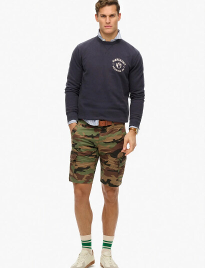 Superdry Merchant Sweatshirt Navy XL