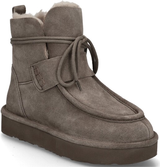 Gabor Laced Ankle Boot Warmlining TAUPE 36