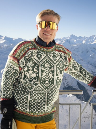 Gjestal 317-17a Lillehammer '94 Genser Rubin