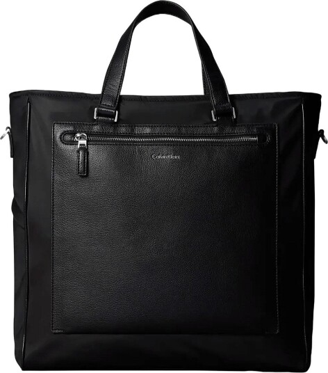 Calvin Klein Ssnl Raised Logo Tote BLACK One Size