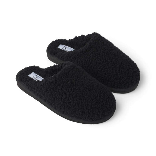 Unisex curly slipper Svart 36 Unisex curly slipper Svart 36