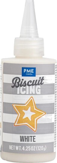 Pme Pepperkakeglasur  Hvit 120g | Slikkepott.No