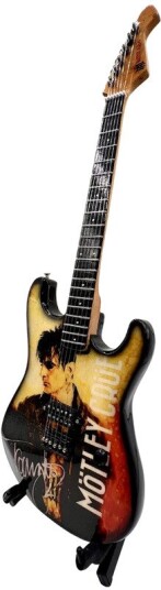 The Mini Axe Motley Crue Tommy Lee Mini Guitar Replica Collectible 78860236 The Mini Axe Motley Crue Tommy Lee Mini Guitar Replica Collectible 78860236