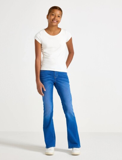 Lindex Freja Flared Leg Jeans Blue 152 Lindex Freja Flared Leg Jeans Blue 152