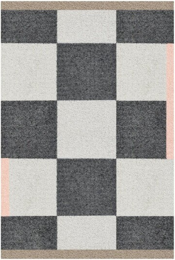 Mette Ditmer Square all-arround Dørmatte Dark grey 55x80 cm Mette Ditmer Square all-arround Dørmatte Dark grey 55x80 cm
