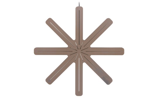 Venture Design Säfsen adventsstjerne Mokka 80 cm Brun