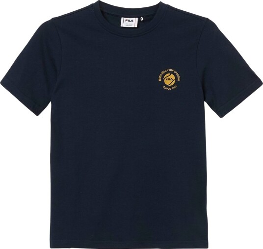 Fila T-skjorte - Andalo - Regular Grafikk - Dark Sapphire - Fila - 11-12 år (146-152) - T-skjorte - Marineblå