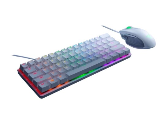 Razer Huntsman Mini Gaming Tastatur 60% med RGB Hvit - Mekanisk Razer Linear Optical