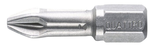 Makita Quattro - Spiss For Skrutrekker - 3 Deler - Pozidriv - Pz3 - Heksagonal - Lengde: 25 Mm Makita Quattro - Spiss For Skrutrekker - 3 Deler - Pozidriv - Pz3 - Heksagonal - Lengde: 25 Mm