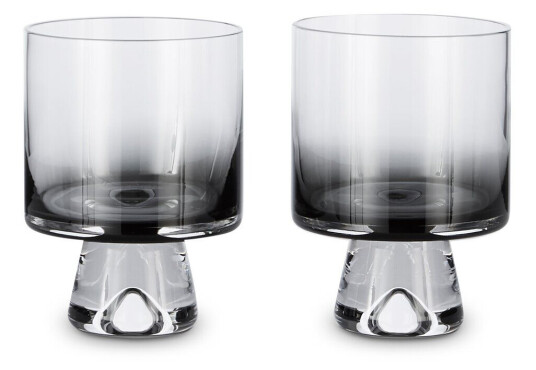 Tom Dixon Tank drikkeglass lava 2-stk. Svart Tom Dixon Tank drikkeglass lava 2-stk. Svart