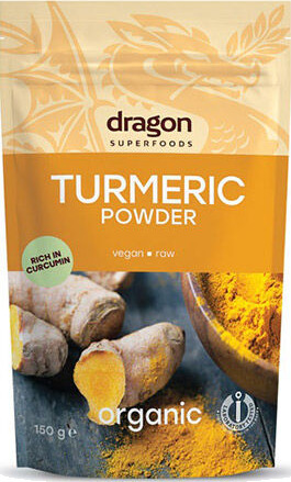 Dragon Superfoods Gurkemeie pulver 150g Dragon Superfoods Gurkemeie pulver 150g