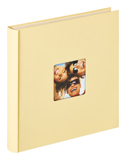 Walther Fun Selvklebende Creme - 33x34 Cm (50 Hvite Sider / 25 Ark)
