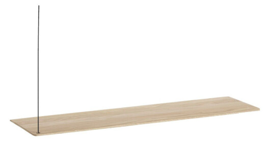 Woud Stedge Add-on hylle 80 cm Hvitpigmentert eik Woud Stedge Add-on hylle 80 cm Hvitpigmentert eik