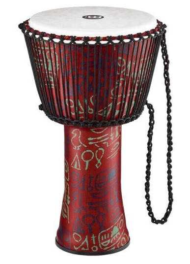 Meinl Padj1-Xl-F Travel Rope Djembe 14" Pharaohs Script