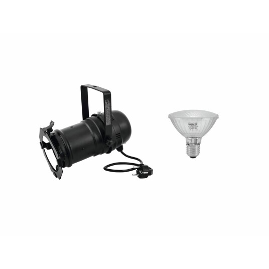 EuroLite Set Par-30 Spot Svart & Par-30 230v Smd 11w E-27 Led 6500k EuroLite Set Par-30 Spot Svart & Par-30 230v Smd 11w E-27 Led 6500k