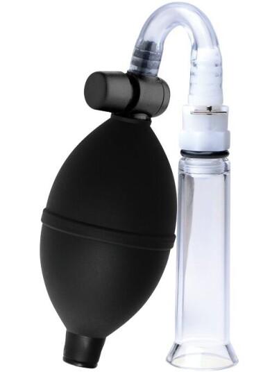 XR Brands - Size Matters Size Matters: Clitoral Pumping System with Detachable Acrylic Cylinder