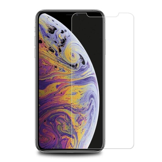 INCOVER iPhone 11 / Xs / X Case Friendly Herdet Glas - Gjennomsiktig