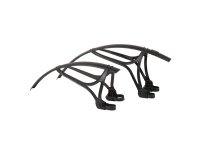 ZÉFAL Mudguard Shield R35 Set 700c Black Specially designed for road bikes, Technopolymer resin, Fast mounting (17-41 mm dia. front and 17-34 mm dia.