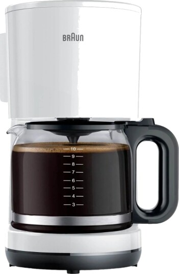 Braun Breakfast 1 kaffemaskin KF1100WH (hvit) Braun Breakfast 1 kaffemaskin KF1100WH (hvit)