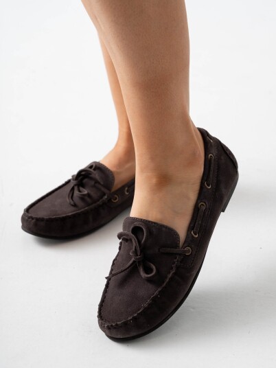 Roberto Rosso Nara Loafer suede Brun 36