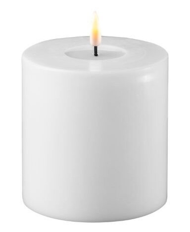 Deluxe Homeart Real Flame LED-lys Hvit_10x10cm