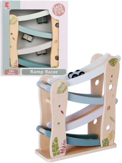 Edufun Ramp Racer I Tre Med 4 Lekebiler