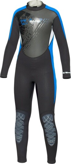 BARE Manta 3/2mm juniordrakt 6-16 år - 12 år Blå