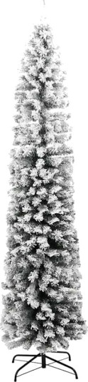  Kunstig juletre med 300 LED grønn 210 cm PVC og stål og plast