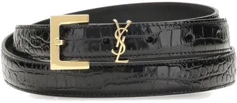 Saint Laurent Dame Accessories Svart 80 CM,