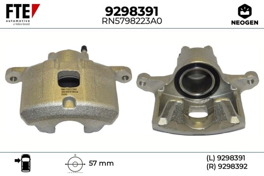 FTE 9298391 Bremsecaliper