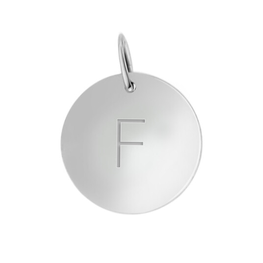 Pan Jewelry, Anheng i sølv med bokstav F