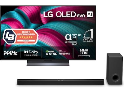 LG 48" C5 AI 4K OLED Smart TV 2025 Bundle LG 48" C5 AI 4K OLED Smart TV 2025 Bundle