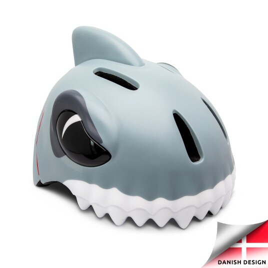 Crazy Safety Shark Bicycle Helmet Grey CS190108