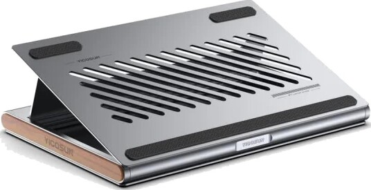 Nørdic Laptopstativ med silikonputer Aluminium
