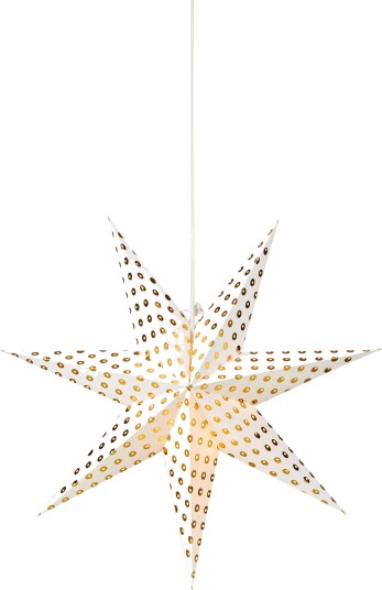 Markslöjd IRMA Adventsstjerne 75 cm Hvit/Gull